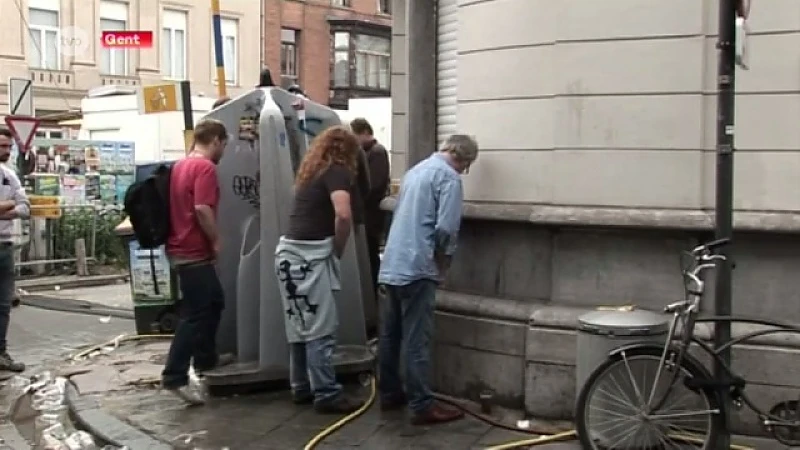 Universiteit verandert urine in drinkbaar water op Gentse Feesten