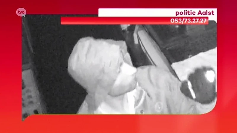 Politie Aalst op zoek naar inbreker Café Safir