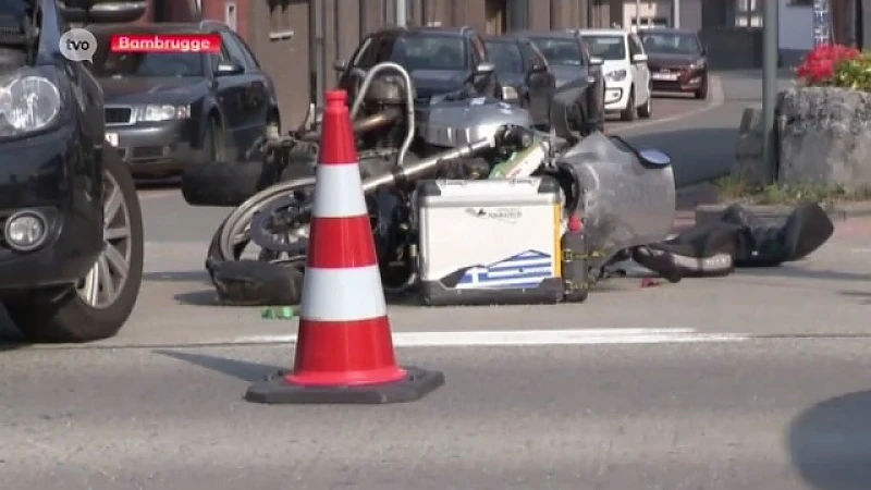 Erpe-Mere: Motorrijder in levensgevaar na zwaar ongeval