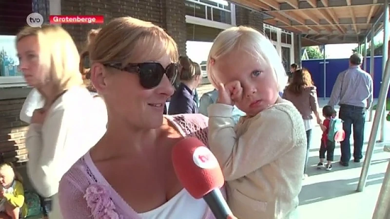 Eerste schooldag is voor vele leerlingen en ouders een emotioneel moment