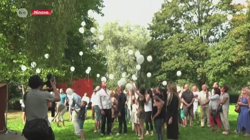 Wake voor Jordy in Blaarmeersen en in stadspark van Ninove