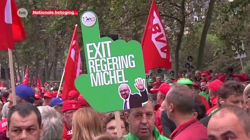 Vakbondsbetoging: "Meest asociale regering van voorbije dertig jaar”