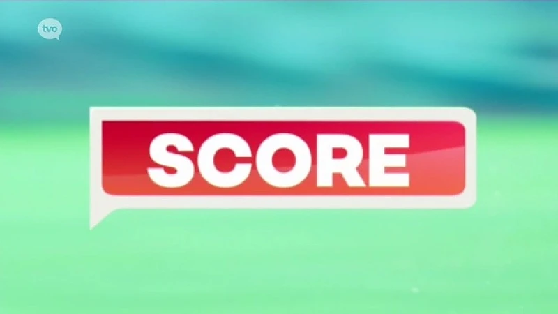 SCORE van zondag 23 oktober