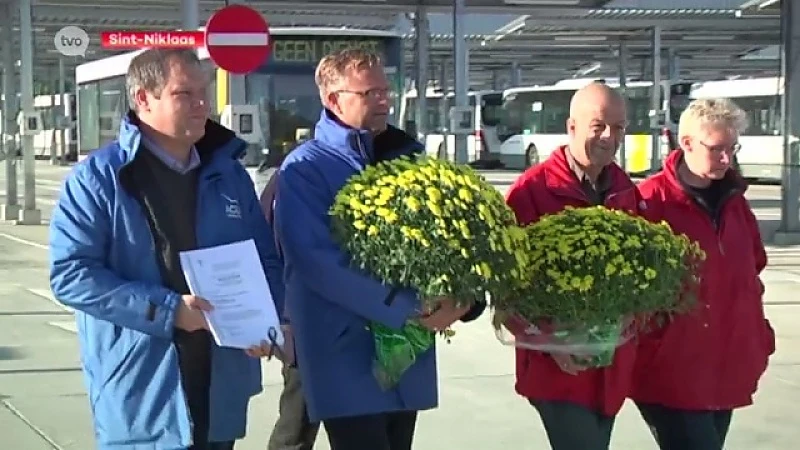 Acties bij De Lijn in Sint-Niklaas blijven duren tot einde van dit jaar