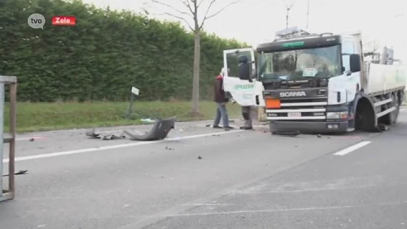 Ongeval met ontploffingsgevaar zorgt voor flink wat verkeershinder op N47 in Zele