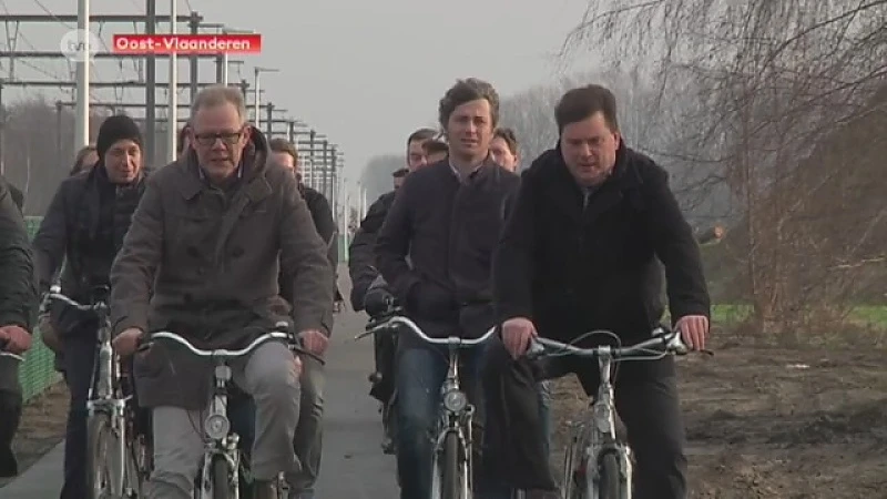 Missing fietslink tussen Lokeren en Lochristi ingefietst