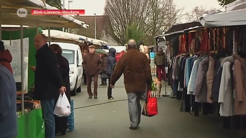 Markt Sint-Lievens-Houtem verhuist jaar lang naar rand van het dorp