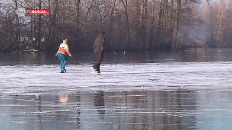 Schaatsers op Donkmeer, maar politie geeft nog geen officiële toestemming