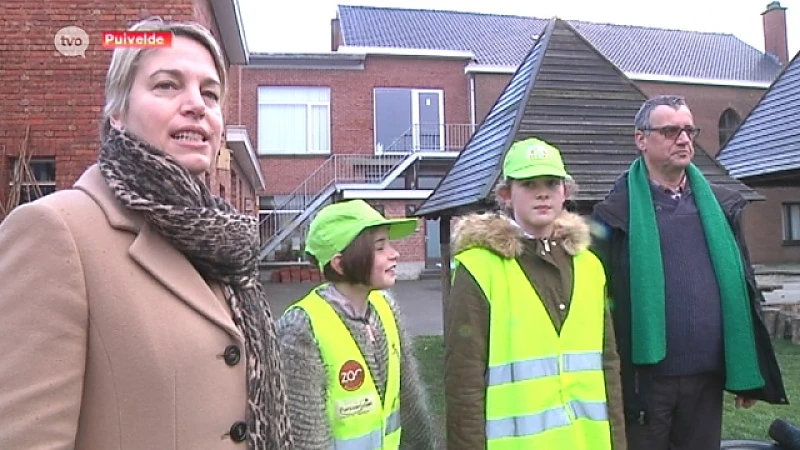 Minister Schauvliege op Dikketruiendag in natuur-school Berkenboom De ritsheuvel