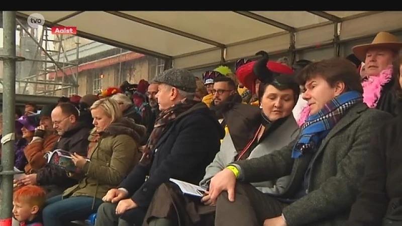 Bezoekers komen van heinde en verre naar Aalst