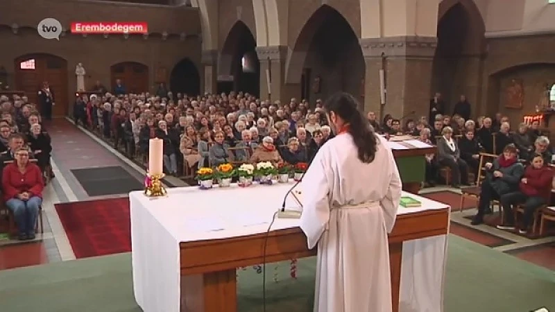 Hoofdafbeelding voor artikel Eucharistieviering in Aalsters