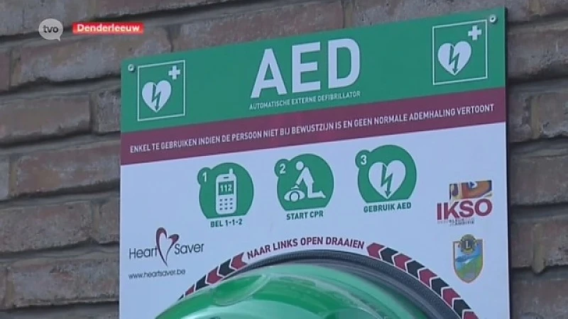 School in Denderleeuw investeert in 4 hartdefibrillatoren