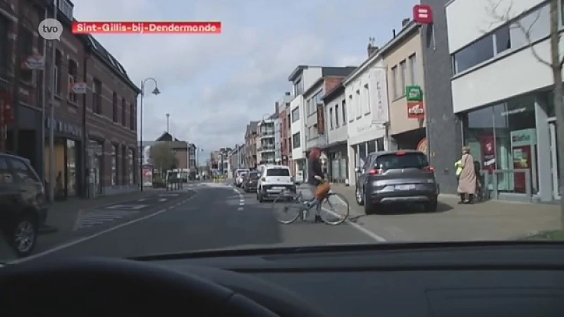 Aantal fietsongevallen vermindert met nieuw circulatieplan in Dendermonde