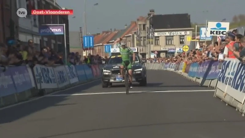 Dunbar de eerste Ier die Vlaanderens Mooiste wint bij de beloften