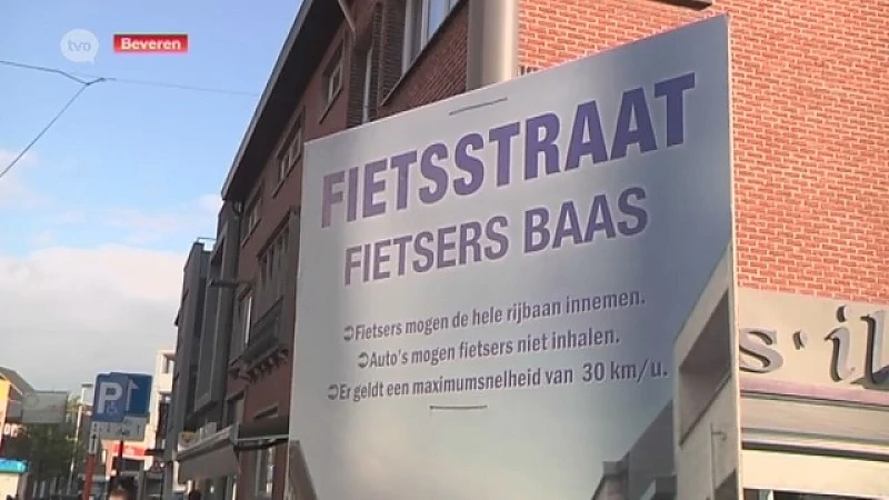 Beveren wil fietsstraten beter bekend maken