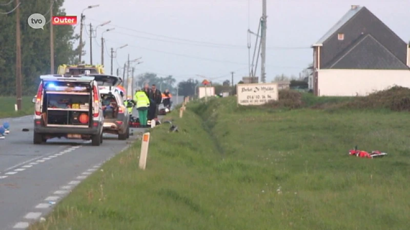 Ninove: Twee motards knallen aan hoge snelheid op elkaar