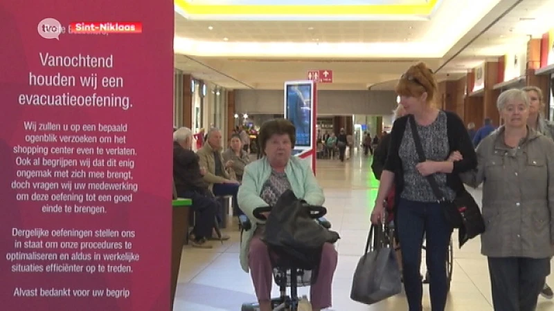 Hoofdafbeelding voor artikel Evacuatieoefening in Waasland…