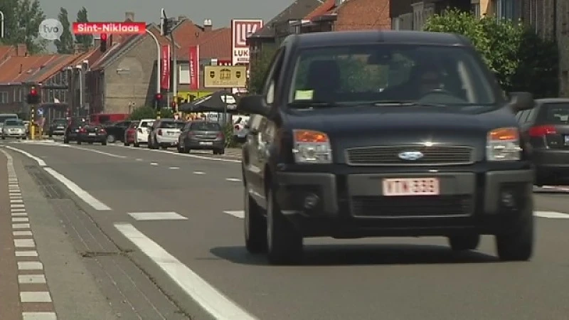 Ook trajectcontrole in Plezantstraat in Sint-Niklaas