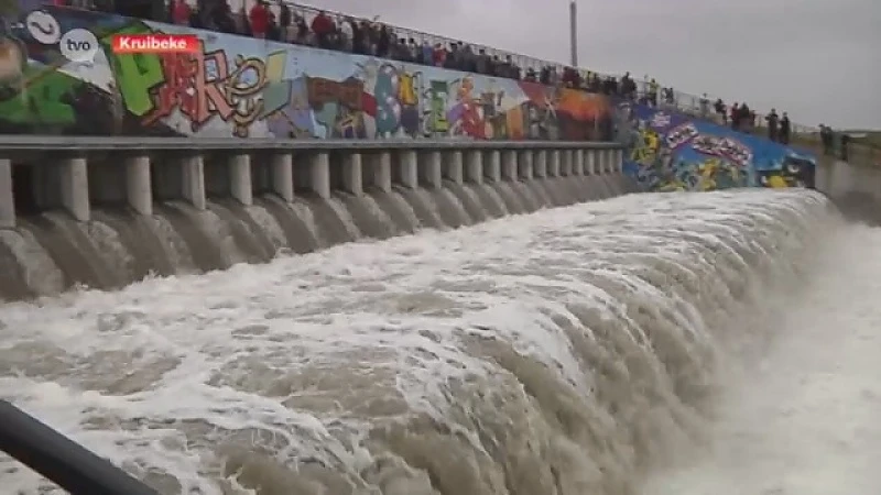 Kruibeke heeft eigen waterval