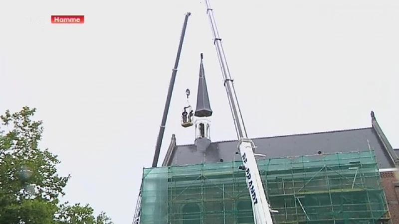 Nieuwe klokkentoren voor Winterkapel in Hamme