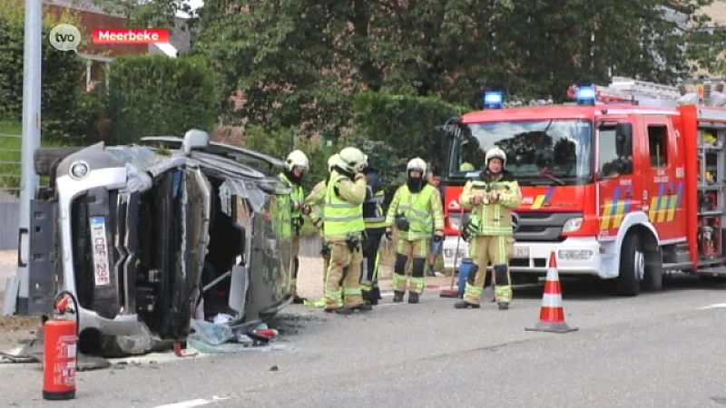 Vrouw zwaargewond na ongeval in Meerbeke