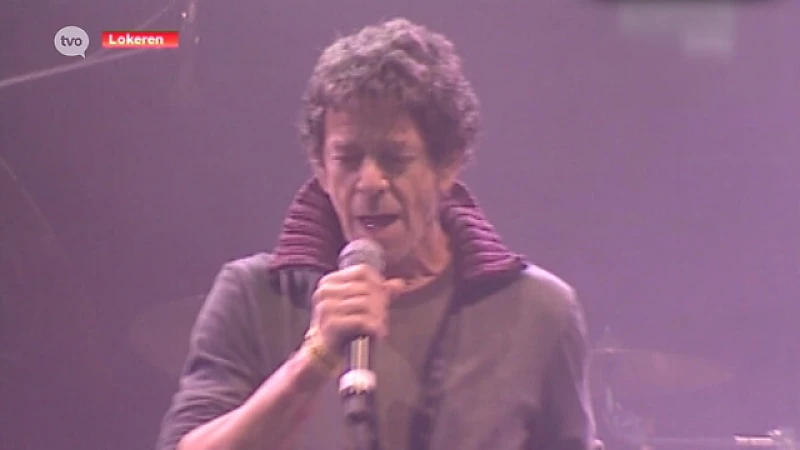 Lou Reed deed 10 jaar geleden verrassingsoptreden op Lokerse Feesten