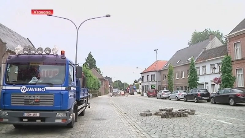 Gebrekkige communicatie rond wegenwerken in Vrasene