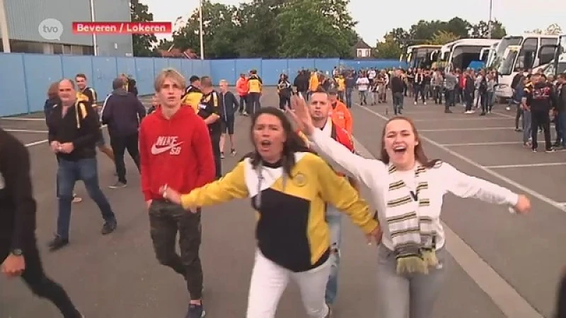 Eerste winst van Sporting Lokeren maakt heel wat los bij de supporters