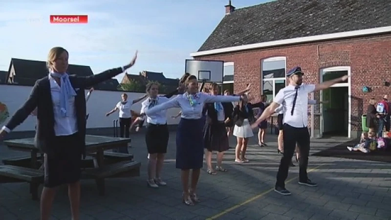 Opnieuw naar school, in Moorsel nemen ze een vliegende start