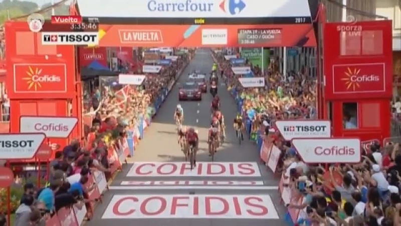 Thomas Gendt wint rit in Vuelta