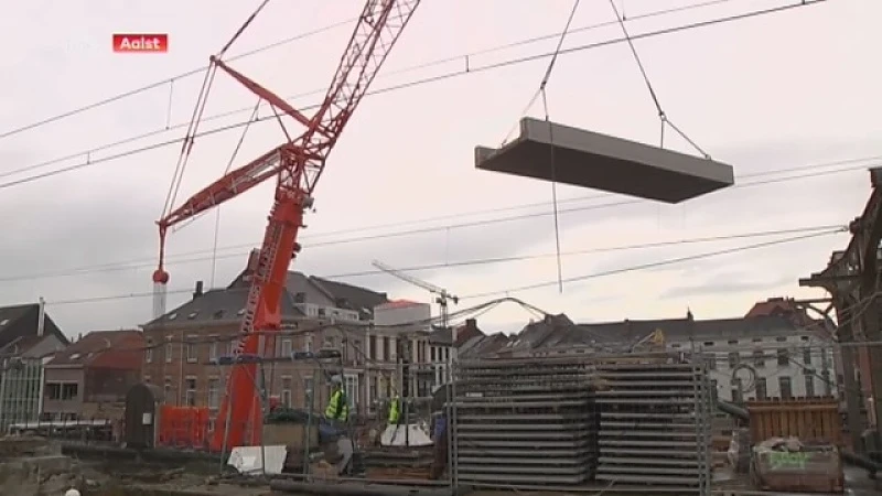 Aalst: Nieuwe tunnel verbindt stationsplein met pendelparking