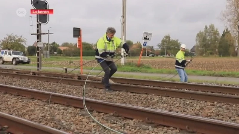 Geen treinen tussen Lokeren en Gent-Dampoort na beschadiging van bovenleiding
