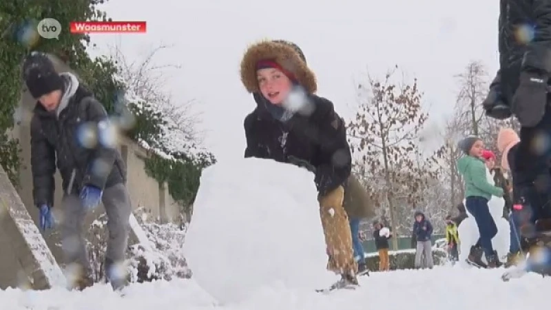 Gelukkig is er ook ... sneeuwpret