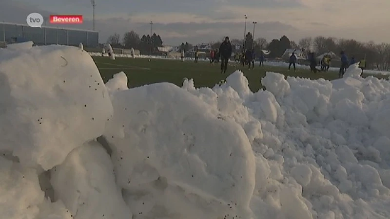 Kwartfinale Waasland-Beveren versus Genk: Sneeuw en speculaties