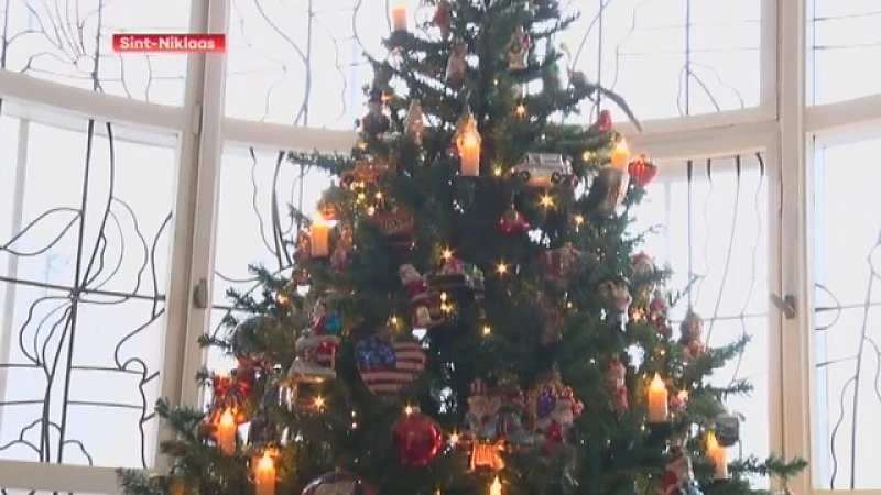 Deze Sint-Niklase kerstboom is "all American"