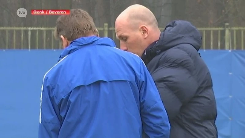 Philippe Clement leidt eerste training op Genk