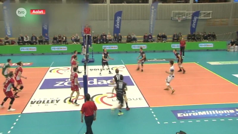 Volleybal: League Trophy : Lindemans Aalst - Maaseik