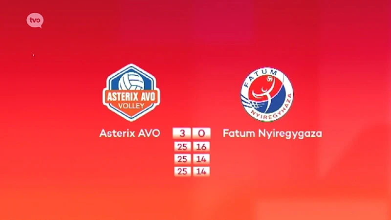 Asterix AVO naar volgende ronde CEV Cup