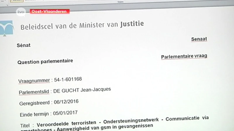 Jean Jacques De Gucht brengt onrechtstreeks 'telefonerende terroristen' aan het licht