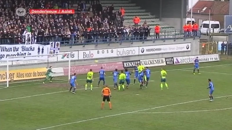 Dender en Aalst spelen 1-1 gelijk in Denderderby