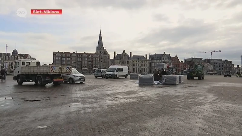 Grote Markt Sint-Niklaas krijgt 36 boombakken