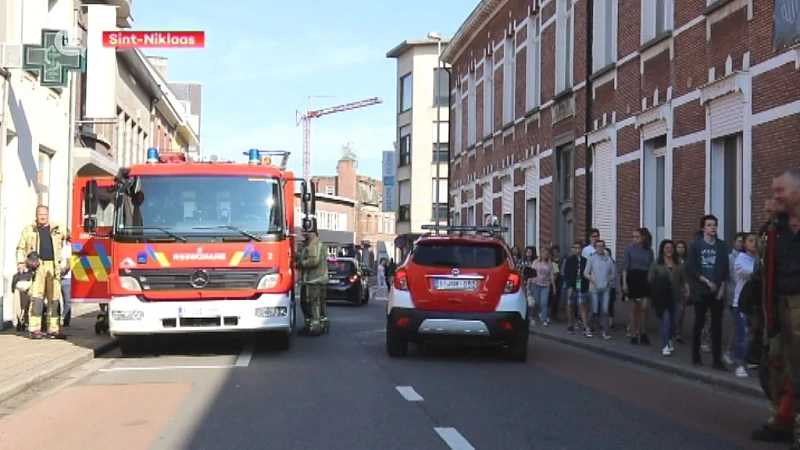 School in Sint-Niklaas ontruimd na brandgeur