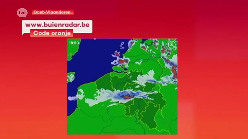 Code oranje in heel het land: zware onweders mogelijk