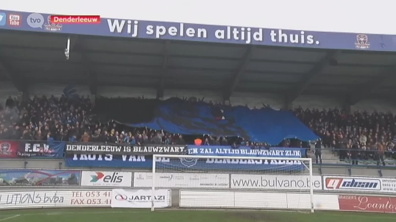 Kogel is door de kerk bij FCV Dender