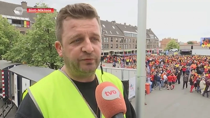 Organisatie groot scherm Sint-Niklaas: "Extra veiligheidsmaatregelen genomen"