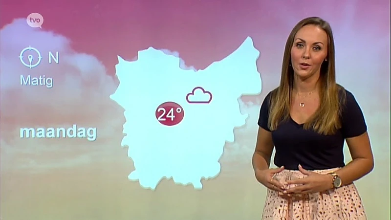 Hoofdafbeelding voor artikel Weerbericht 24 juni 2018