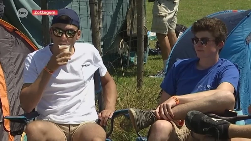 Tropische Rock Zottegem van start: Organisatie neemt maatregelen tegen hitte