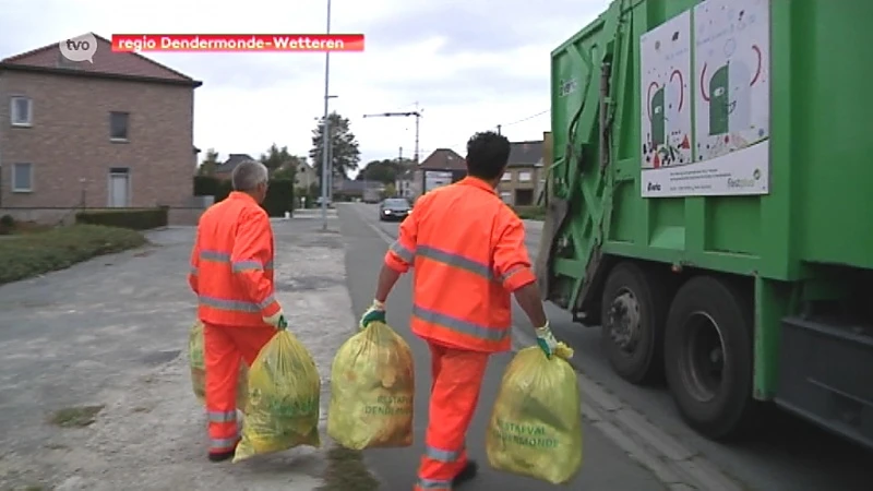 Afvalophaling regio Dendermonde-Wetteren vervroegd door hitte