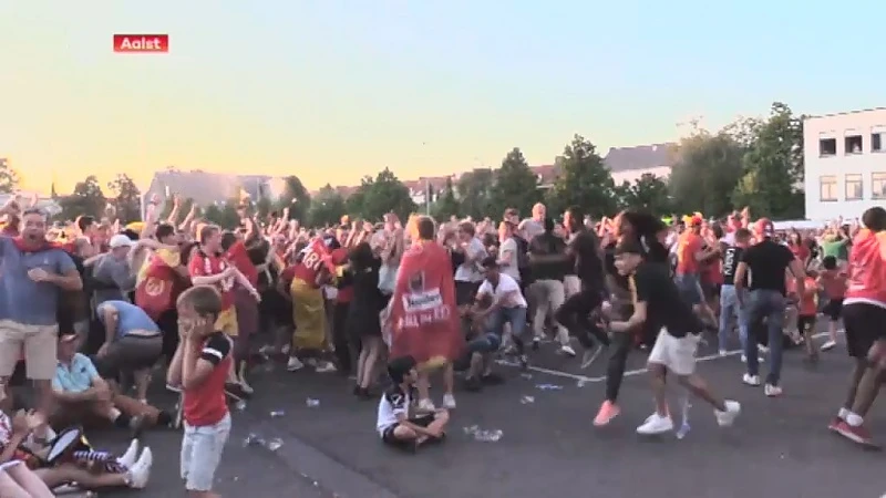 Extase ook in Aalst, maar niet bij dit Japan-supportertje