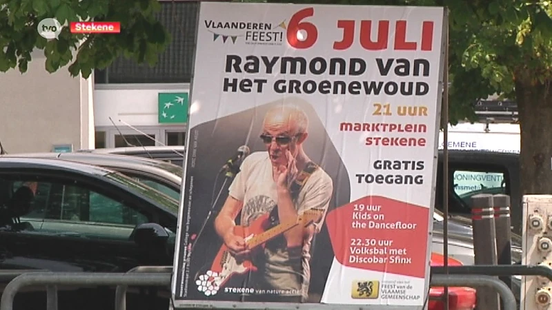 Raymond pas na de Rode Duivels in Stekene